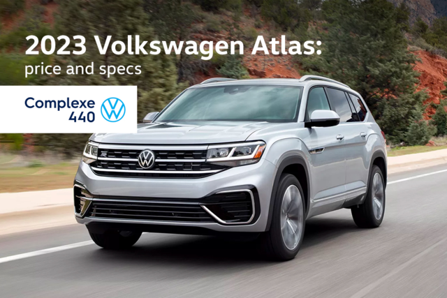 2023 Volkswagen Atlas: price, technical specifications, fuel consumption, etc.