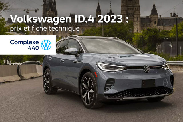 Volkswagen iD.4 2023 : prix et fiche technique