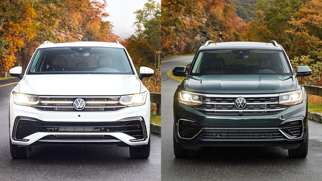 2023 VW Tiguan vs VW Atlas: differences, specs and price
