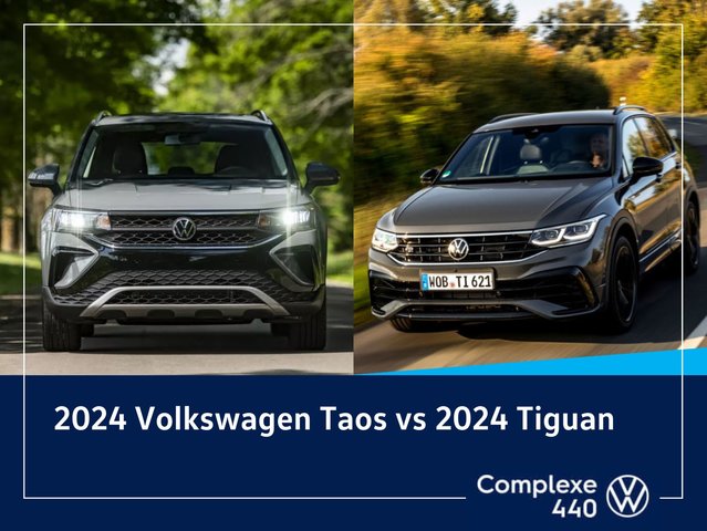 2024 VW Taos vs 2024 Tiguan: Here are their Differences!