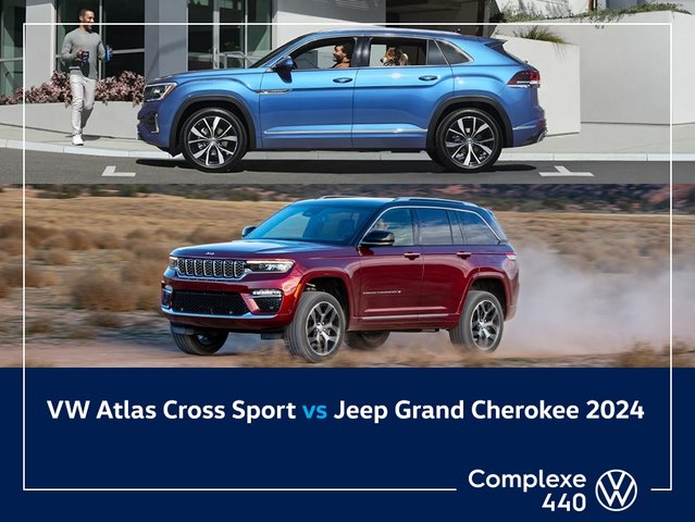 VW Atlas Cross Sport vs Jeep Grand Cherokee