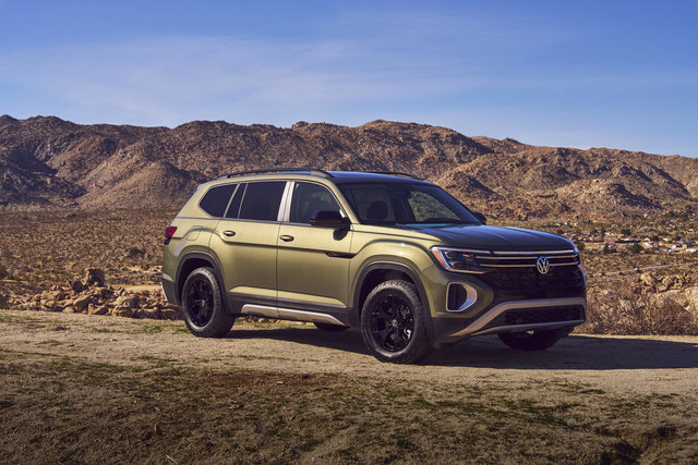 Volkswagen présente le nouvel Atlas 2024 Peak Edition au Salon international de l'automobile de New York