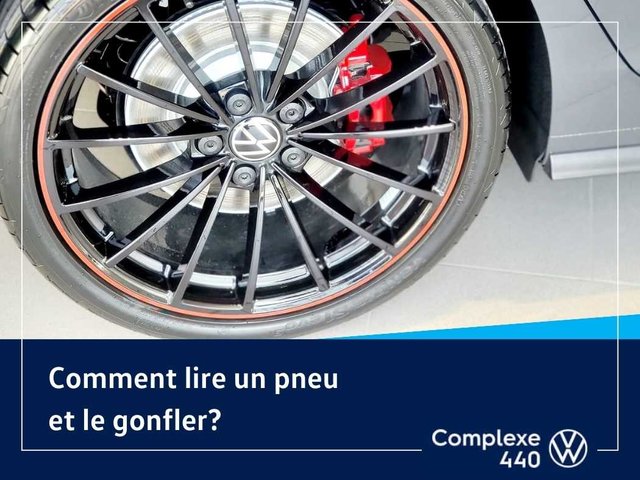Comment lire un pneu et le gonfler?