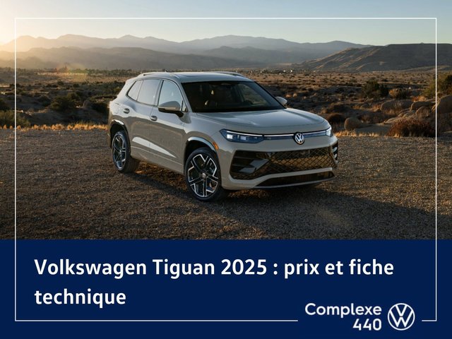 2025 Volkswagen Tiguan: Price and Specs