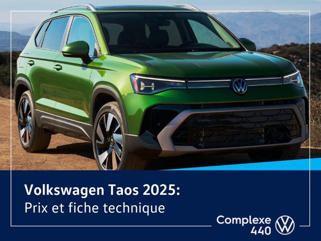 Volkswagen Taos: Price and Specifications 2025