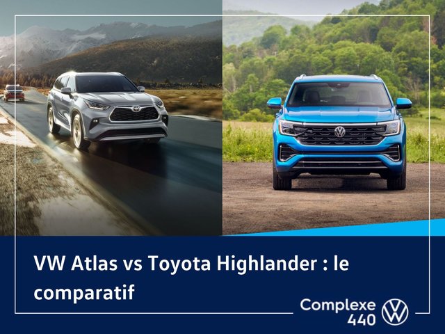 VW Atlas vs Toyota Highlander: A Comparison