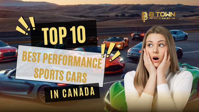 Top 10 Best Performance Sports Cars in Canada 2025