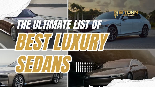 The Ultimate List of Best Luxury Sedans for 2026