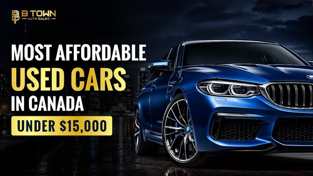 Most Affordable Used Cars in Canada Under $15,000