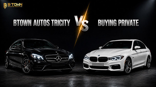 B Town Auto Tricity vs. Buying Private: what Kitchener buyers need to know