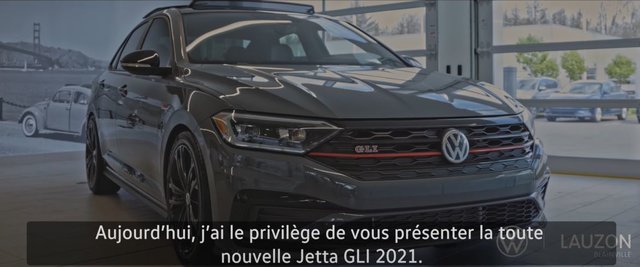 2021 Jetta GLI Presentation