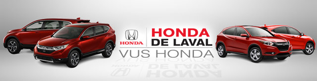 The 2017-2018 Honda SUVs are available at your Honda de Laval dealership!