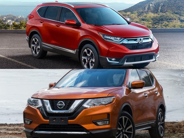 Nissan Rogue 2018 vs Honda CR-V 2018 à Laval
