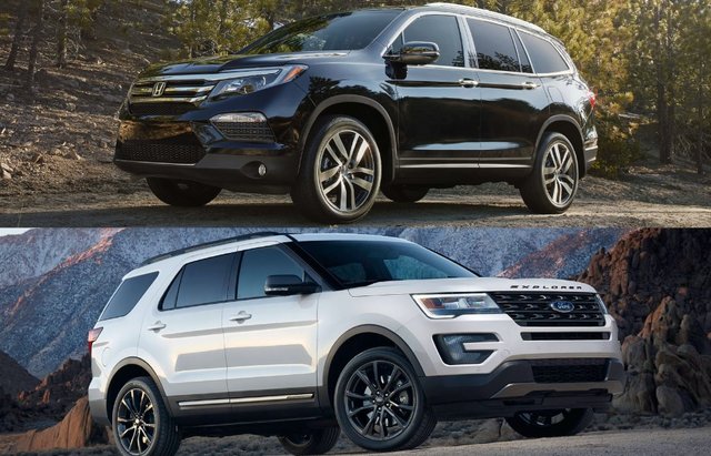 2018 Ford Explorer vs 2018 Honda Pilot in Laval | Honda de Lava