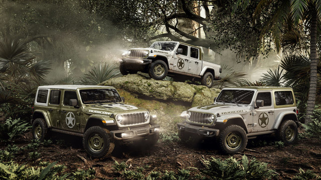 2027 Jeep Wrangler Sarge Two-Door and Four-Door Models Across Rubicon and Willys