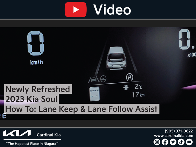Refreshed 2023 Kia Soul | How To Turn On/Off Lane Keep & Lane Follow Assist!