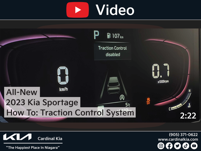 All-New 2023 Kia Sportage | How To Use Your Traction Control System!