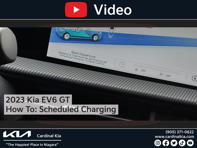2023 Kia EV6 GT | How To Schedule Your Charging!