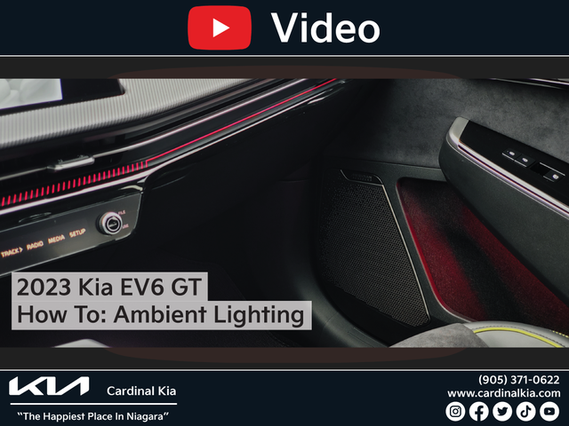 2023 Kia EV6 GT | How To Use Your Ambient Lighting!