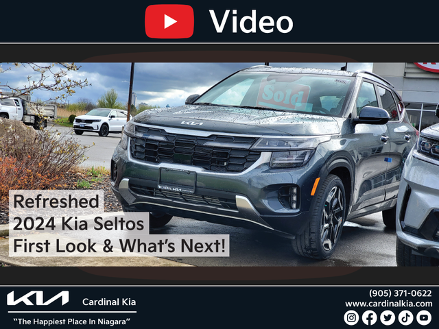 Refreshed 2024 Kia Seltos | First Look & What's Next!