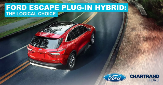Ford Escape Plug-in Hybrid: The Logical Choice!