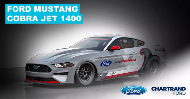 The Ford Mustang Cobra Jet 1400 arrives