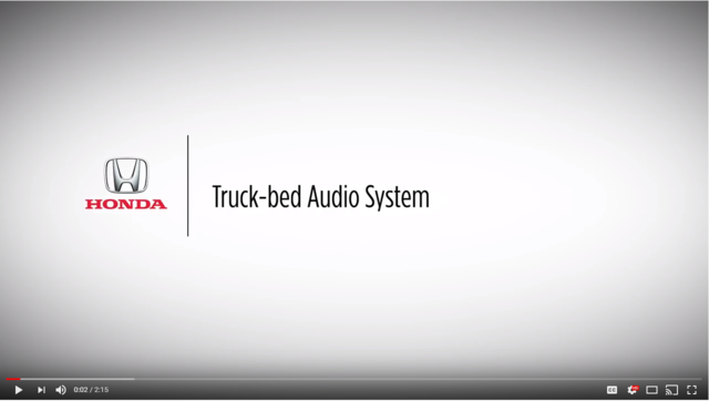 Ridgeline Truck Bed Features