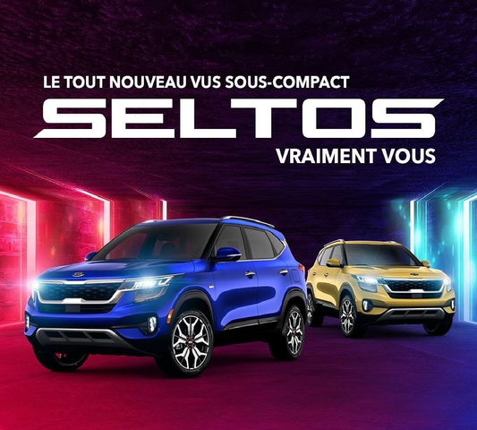 Découvrez le tout nouveau VUS compacte, le Kia Seltos