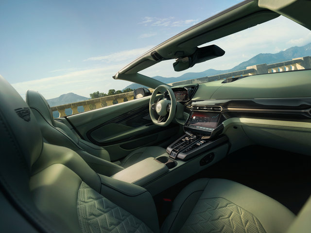 Aston Martin Vanquish Volante: An Interior Crafted for Grand Touring Excellence