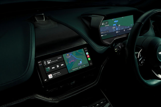 Aston Martin Introduces Apple CarPlay Ultra