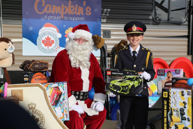 Durham Regional Police Food and Toy Drive