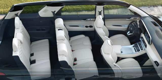 Which Hyundai has 3rd-row seating?