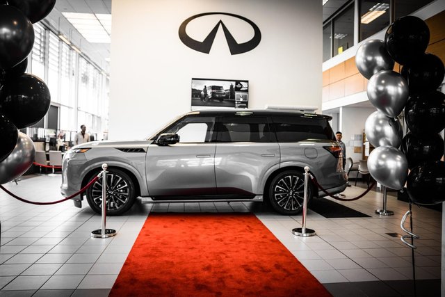 Re-Designed QX80 in Our Showroom