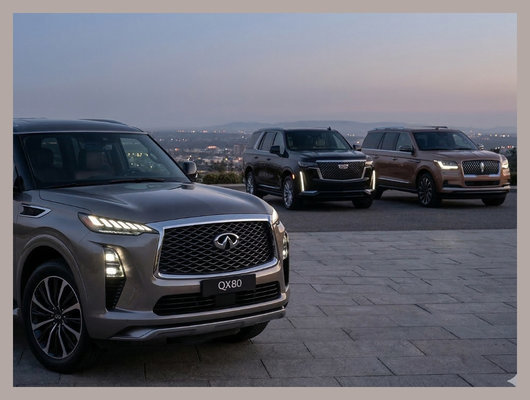 The 2026 QX80 vs. Escalade & Navigator