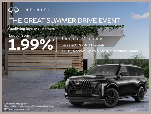 Limited Time Infiniti Sales Offers