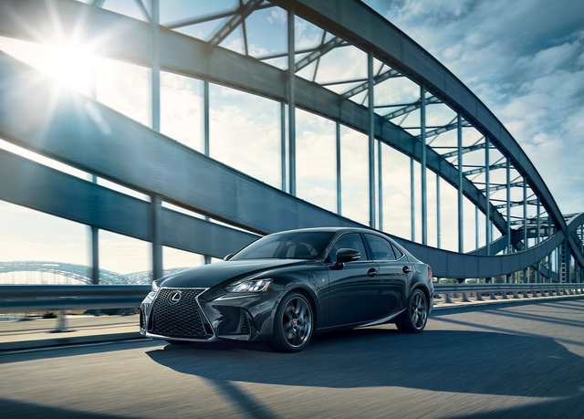 The 2020 Lexus IS Black Line Special Edition Models Unveiled in January