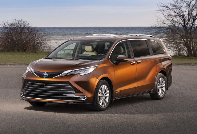 Toyota unveils pricing for the new 2021 Sienna