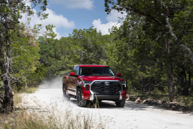 The 2022 Toyota Tundra priced at $44,990