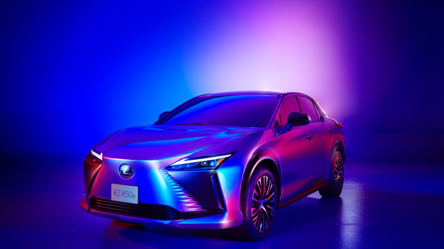 Lexus unveils a brand-new, fully electric SUV with new RZ 450e