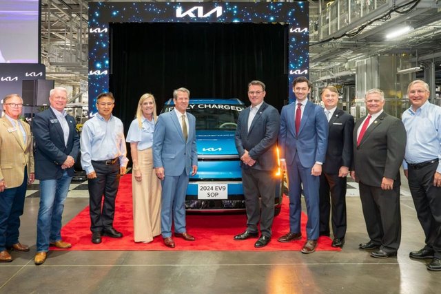 Kia Breaks New Ground with EV9 Production