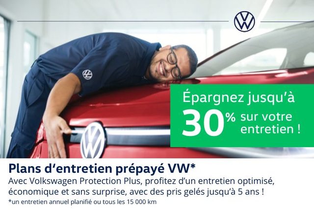 Programmes d’entretien prépayés Volkswagen : sérénité & économies