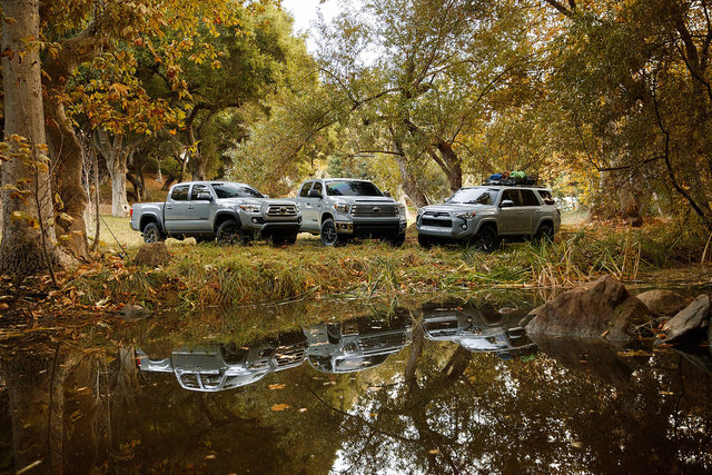 Pluie de modèles Trail chez Toyota