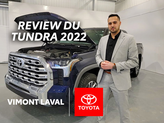 Les impressionnantes caractéristiques de sécurité et de connectivité du Toyota Tundra 2022