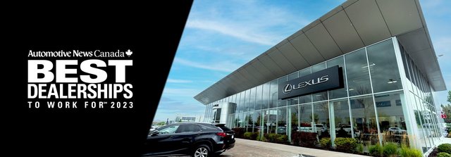 Lexus Sainte-Julie earns the title of Best Dealerships to Work For
