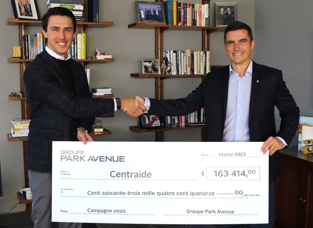 Groupe Park Avenue Is Mobilizing Once Again This Year In Support Of Centraide Of Greater Montreal