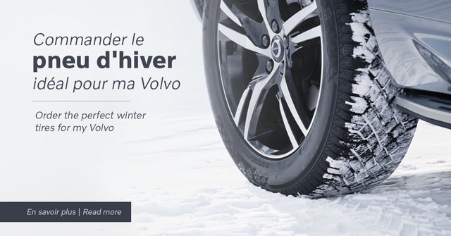 Commander le pneu d'hiver idéal pour ma Volvo