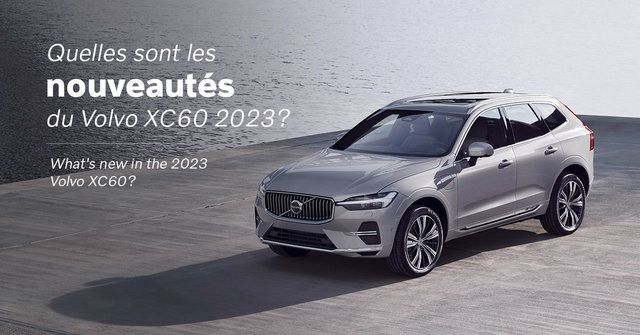 What's new in the 2023 Volvo XC60?
