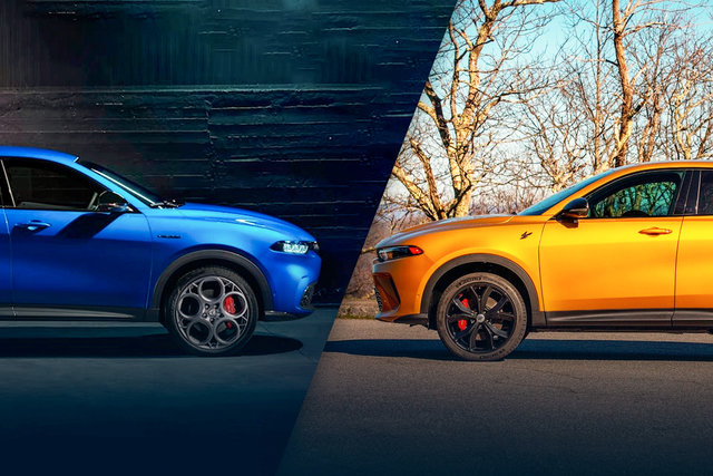 The differences between the 2023 Alfa Romeo Tonale and the 2023 Dodge Hornet