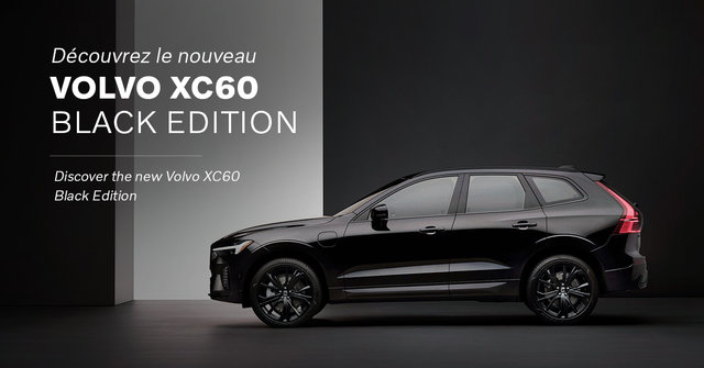 Discover the new Volvo XC60 Black Edition