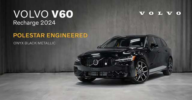 Volvo V60 Recharge 2024 - Polestar Engineered - Onyx Black Metallic - Photos